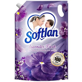 Softlan Anti Wrinkles Lavender Fresh Fabric Softener 1.6l