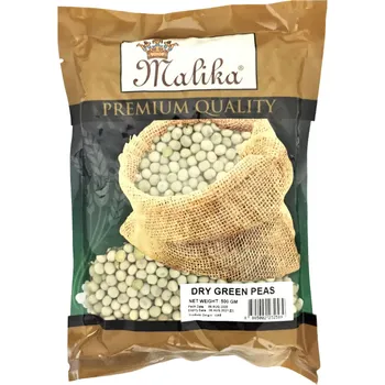 Malika Dry Green Peas 500g