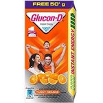 Glucon D Orange Flavoured Glucose Based Beverage Mix 125g