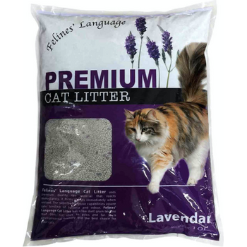 Feline's Language Premium Cat Litter Lavender 10l
