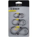 Nite Ize S Biner Slidelock 3 Pack Stainless 97g