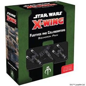 Fantasy Flight Games Star Wars X-wing 2nd Edition Miniatures Game Fugitives And Collaborators Squadron Pack Strategy Game