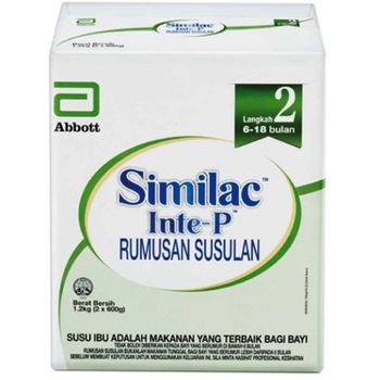 Abbott Similac Inte P Step 2 Follow Up Milk Formula 1.2kg