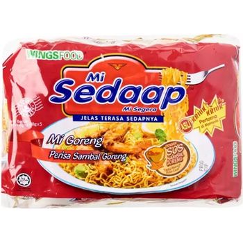 Mi Sedaap Goreng Sambal Pedas Hot Spicy Fried Noodle Flavor 88g