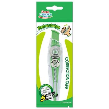Pentel Correction Tape Green ZTT605K WE