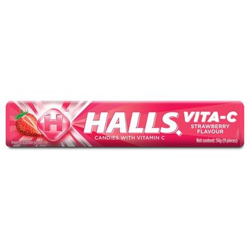 Halls Stick Vita C Strawberry 34g