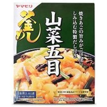 Yamamori Sansai Gomoku Kamameshi Mountain Vegetable Rice Seasoning Mix Japan 8.7oz