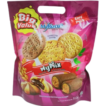 My Bizcuit My Mix Assorted Biscuit Big Value Pack 512g