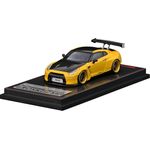Ignition Model Pandem R35 GT-R Yellow Metallic Diecast Car