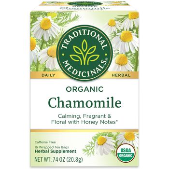 Traditional Medicinals Organic Herbal Tea Chamomile 16 Bag 20g