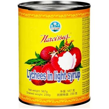 Narcissus Lychees In Light Syrup 567g