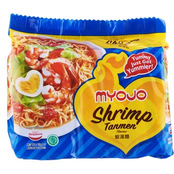 Myojo Instant Noodles Shrimp Tanmen 5 x 80g