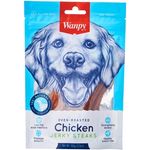 Wanpy Dog Treat Oven Roasted Chicken Jerky Steaks 100g