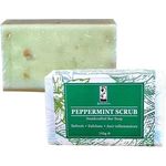 GardenScent Peppermint Scrub Bar Soap 105g