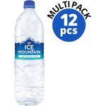 Ice Mountain Pure Bottle Water 12 x 1.5L