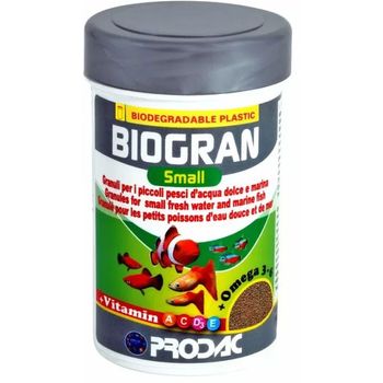 Prodac Biogran Small Grains Fresh and Sea Water Fish Cichlids 130g