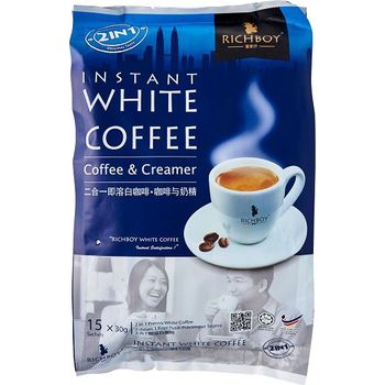 Richboy 2 In 1 Instant White Coffee Creamer 15x30g