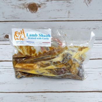Ooh Lala De Chef Julien Braised Lamb Shank With Garlic