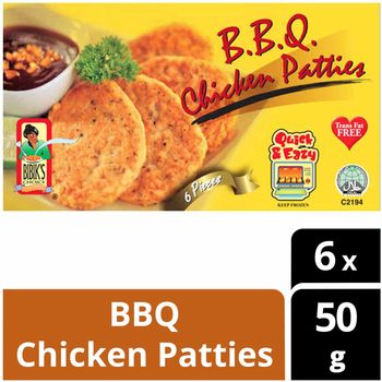 Bibik's Choice Bbq Chicken Patties