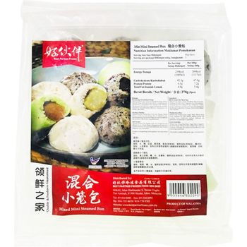 Best Partner Mixed Mini Steamed Bun 270g