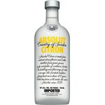 Absolut Citron Vodka 750ml
