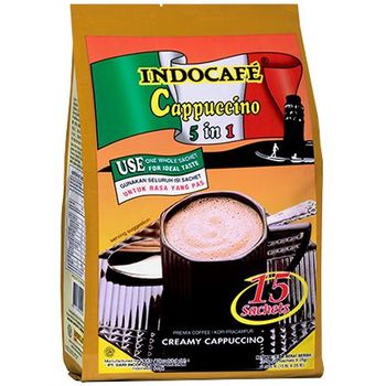 Indocafe Creamy Cappuccino 5 In 1 10pcs 25g
