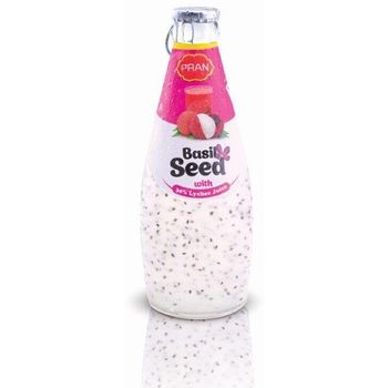Pran Basil Seed Drink lychee 290ml