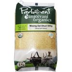 Parliament Organics Moong Dal Dhuli Moong Split Washed 500g