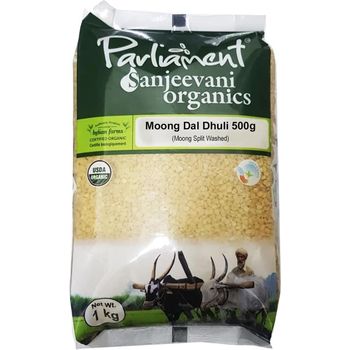 Parliament Organics Moong Dal Dhuli Moong Split Washed 500g