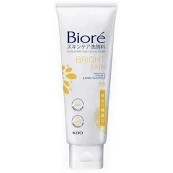 Biore Skin Purifying Facial Foam Bright Skin 100g