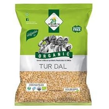 24 Mantra Organic Toor Dal 500g (JEYAM Grocer)