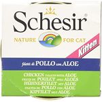 Schesir Sc-c185 Kitten Chicken Fillet With Aloe Cat Canned Food 85g