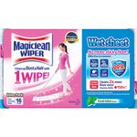 Magiclean Wiper Wet Sheet Fresh Mint