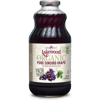 Lakewood - Organic Juice Press, Pure Concord Grape Juice (32oz)