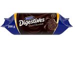 McVitie's Dark Chocolate Whole Wheat Digestive Biscuits 266g