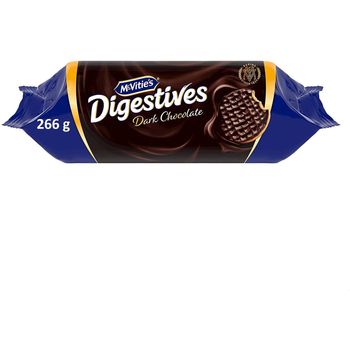 McVitie's Dark Chocolate Whole Wheat Digestive Biscuits 266g