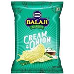 Balaji Cream And Onion Potato Wafers 40g