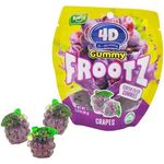 4D Gummy Fruit Juicy Grapes 65g
