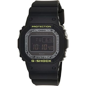 Casio G Shock Men's Gwb5600 Fluorescent Yellow Series Watch Resin Glass Black