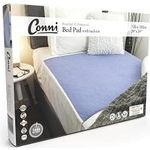 Conni Reusable Bed Pads with Tuck Ins Mauve Purple