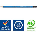 Staedtler Mars Lumograph Drawing Pencil 100-4B Pack of 12
