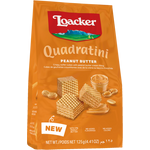 Loacker Quadratini Peanut Butter 125g