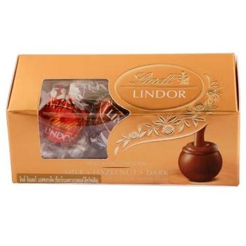 Lindt Lindor Trio Assorted Chocolate 37g