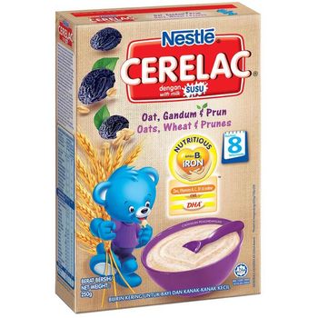Nestle Cerelac Multi Oats And Prune 250g