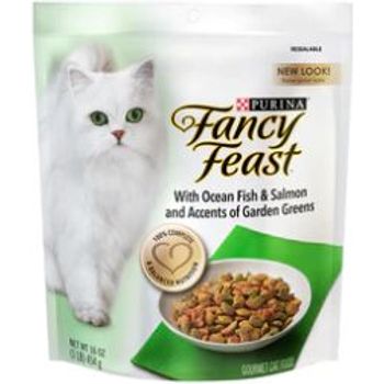 Fancy Feast Cat Dry Food Gourmet Gold Ocean Fish & Salmon 454g