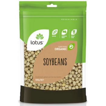Lotus Beans Soy Organic 500g
