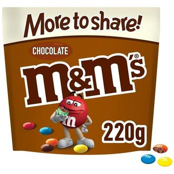M&M's Chocolate More To Share Pouch Bag 220g