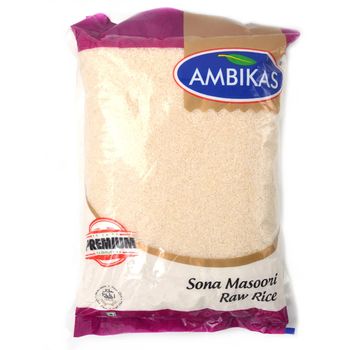 Ambikas Sona Masoori Raw Rice 5kg