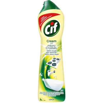 Cif Cream Lemon Cleanser Effective Cleaning 500ml
