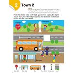 Kumon Vocabulary Sticker Books Around Town